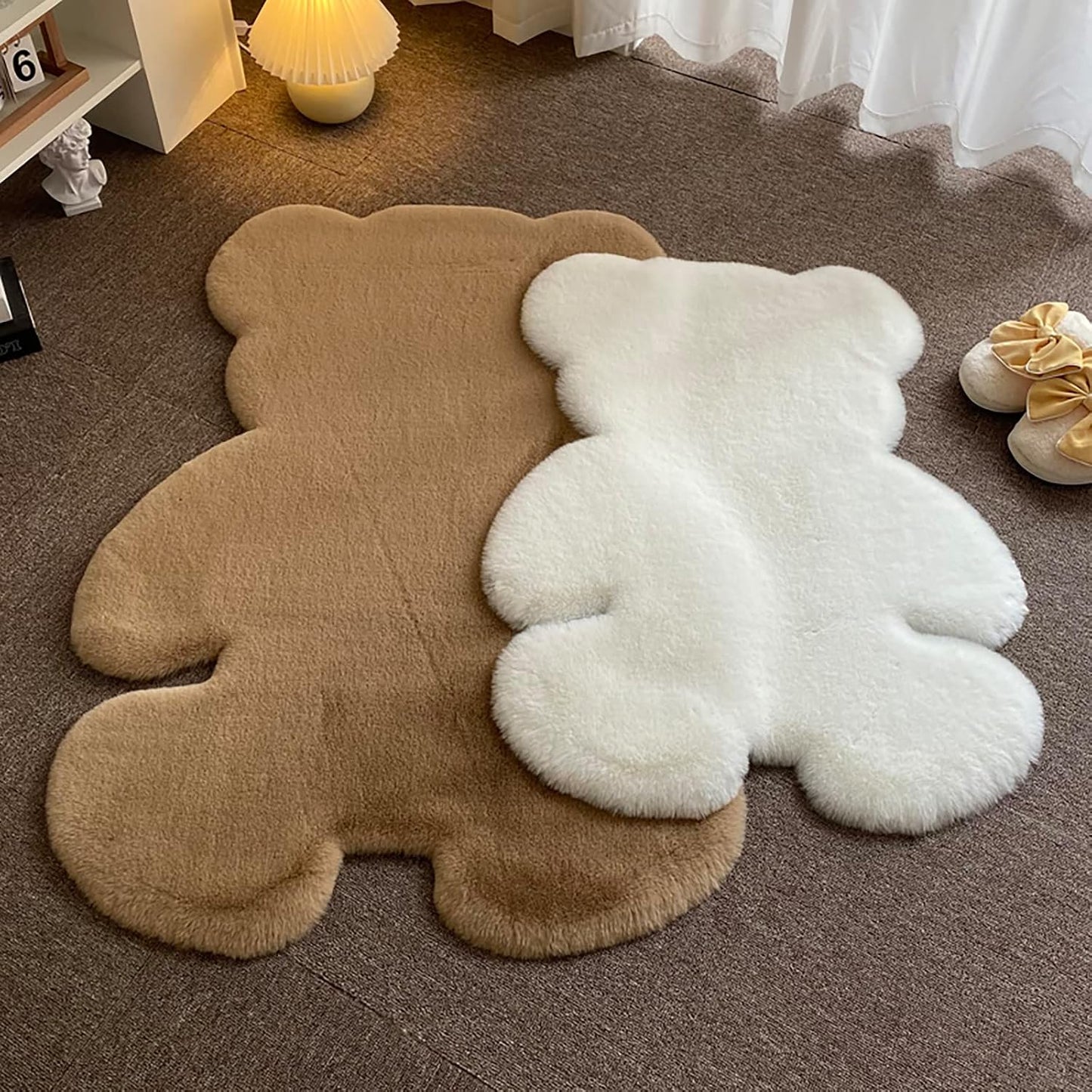 CuddleNest Bear Shag Area Rug