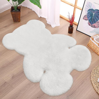 CuddleNest Bear Shag Area Rug