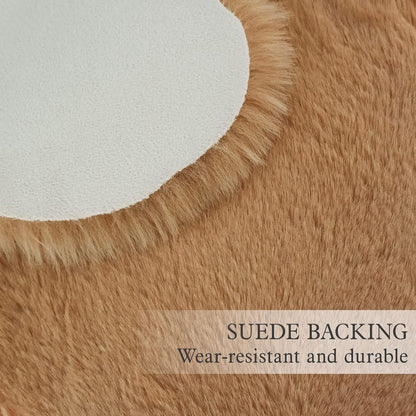 CuddleNest Bear Shag Area Rug