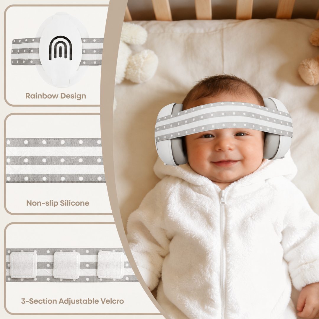 HushNest Baby Noise-Reducing Earmuffs