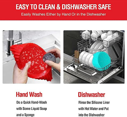 🔥 Last day 49% OFF-Air Fryer Silicone Baking Tray