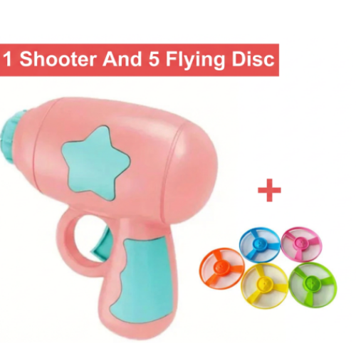 Interactive Flying Disc Cat Toy Launcher