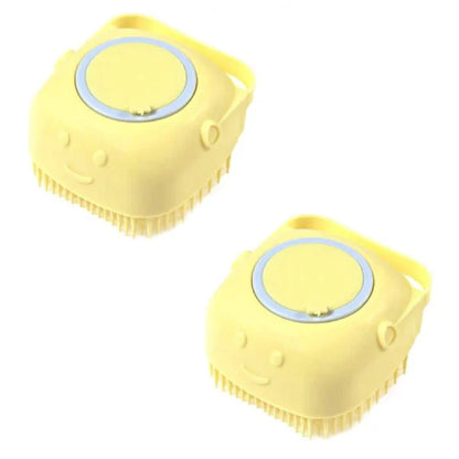 🧼🧼Bathroom 🐶Dog Cat🐱 Bath Brush Massage Gloves Soft Safety Silicone Comb Pet Accessories❤️❤️