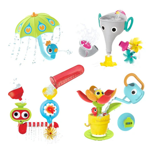 SplashPlay 4-in-1 Bath Toy Set