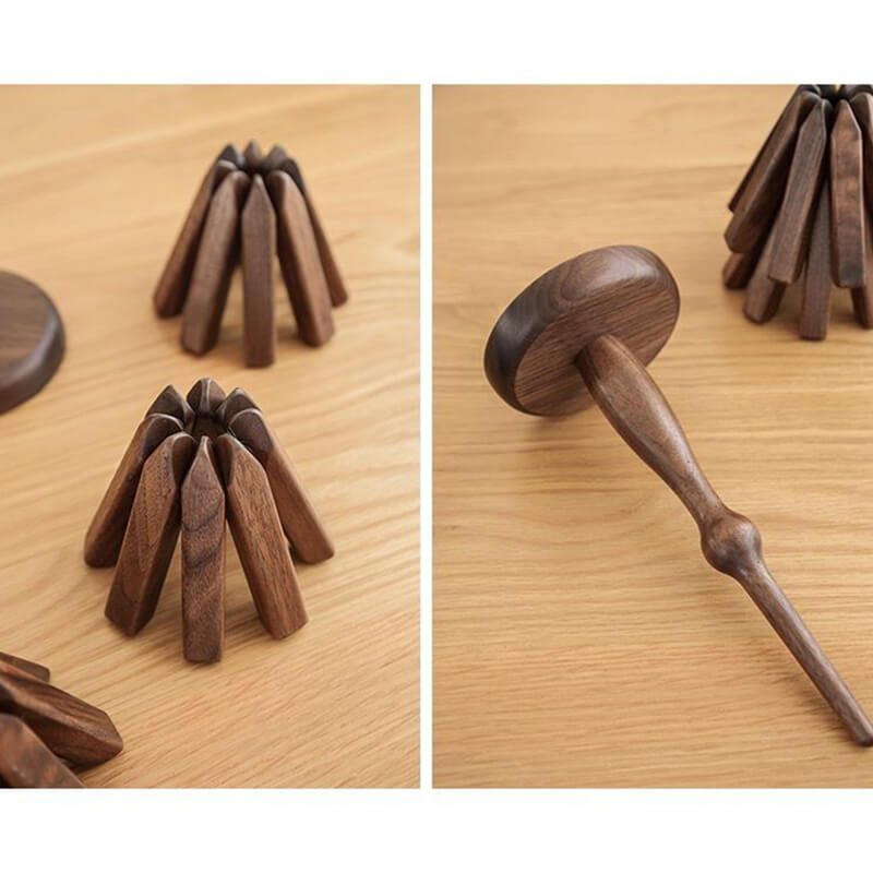 Early Christmas Gift 50% OFF🎄Black Walnut Wood Table Mat