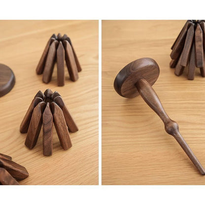 Early Christmas Gift 50% OFF🎄Black Walnut Wood Table Mat