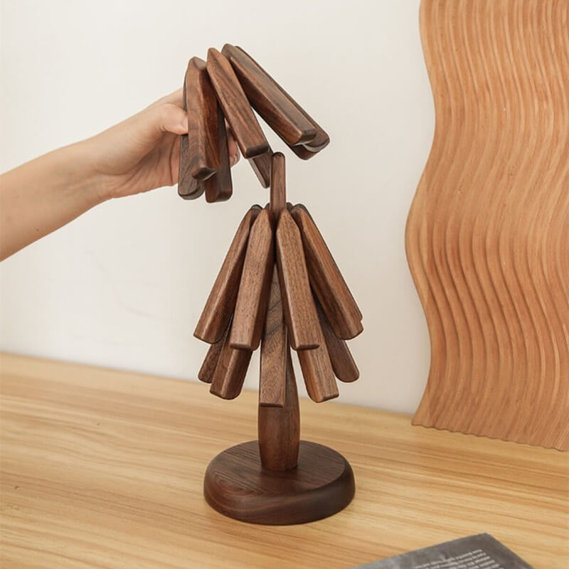 Early Christmas Gift 50% OFF🎄Black Walnut Wood Table Mat