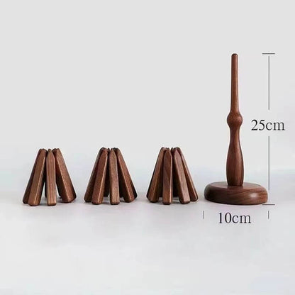 Early Christmas Gift 50% OFF🎄Black Walnut Wood Table Mat