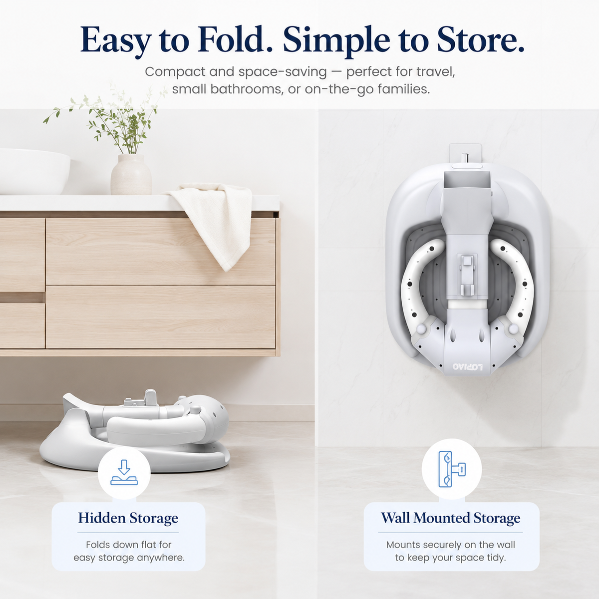 SplashNest Bath Support Stand