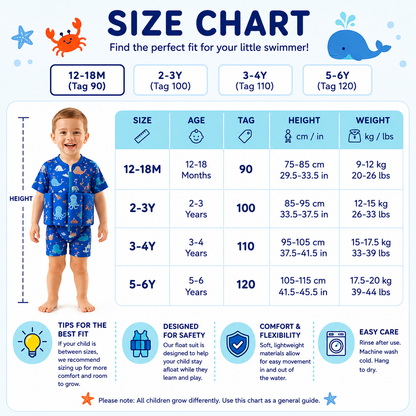 SwimBuddy Kids Float Suit