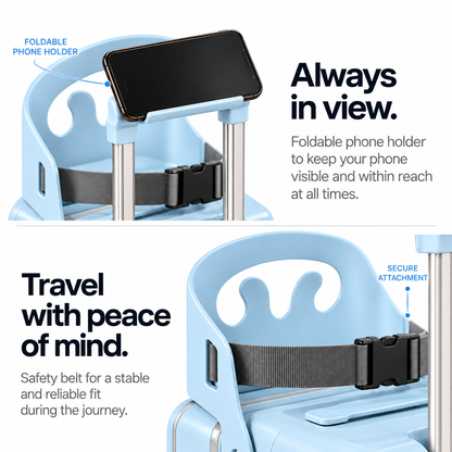 RoveNest 2-in-1 Travel Suitcase