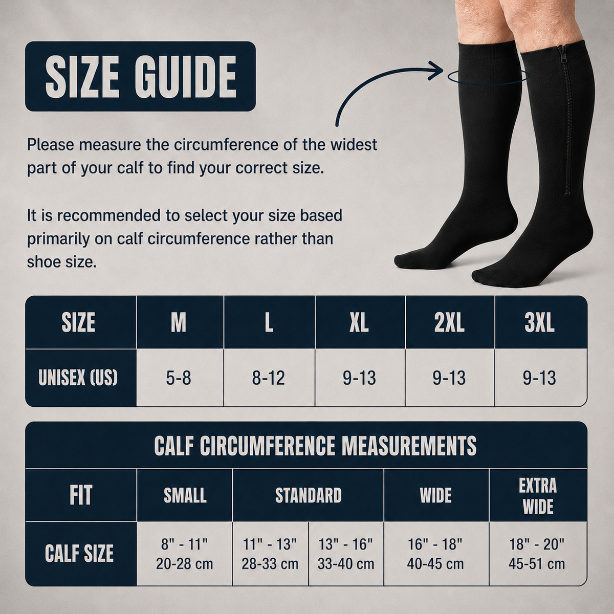EaseZip Compression Socks