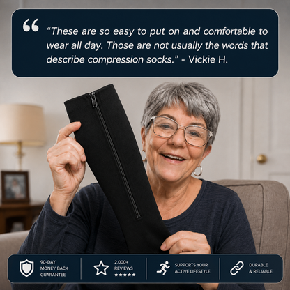 EaseZip Compression Socks