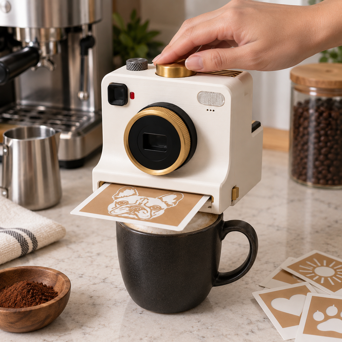 FoamPic Coffee Art Maker
