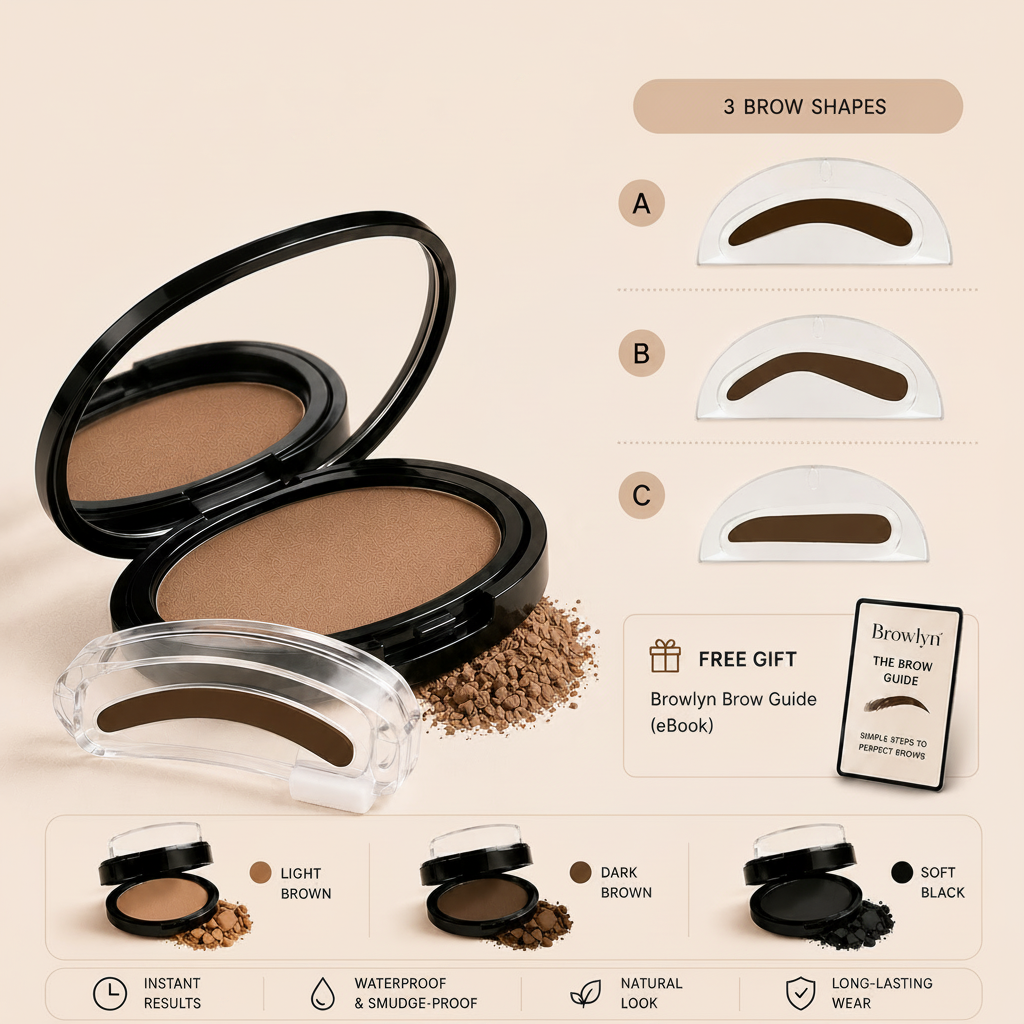 BrowAura™ Instant Brow Stamp Kit