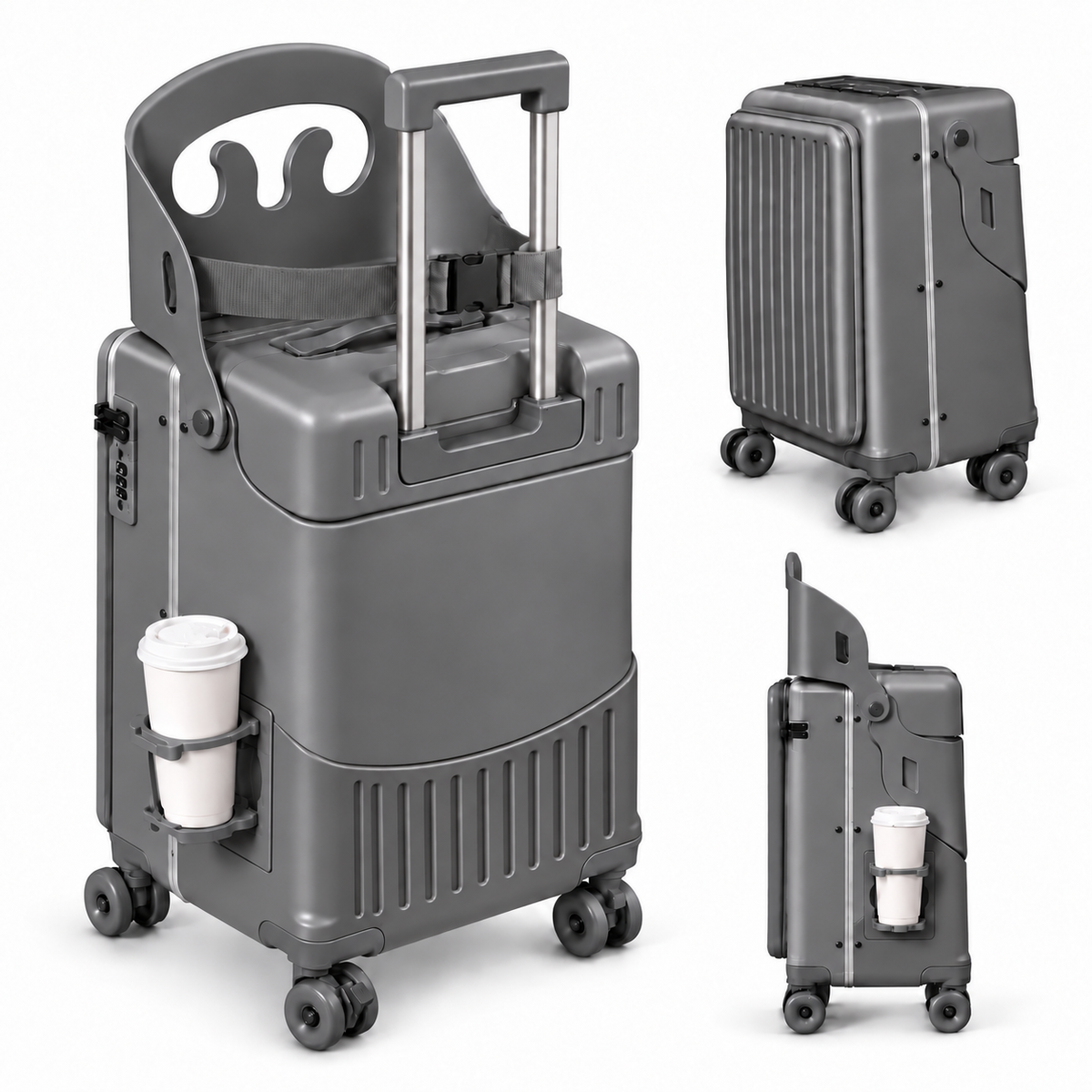 RoveNest 2-in-1 Travel Suitcase
