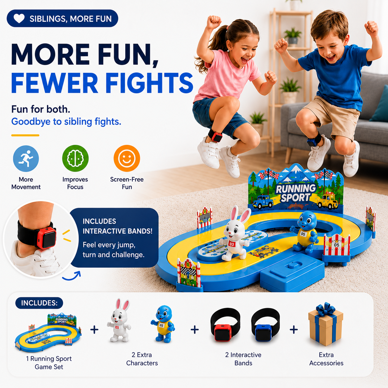 RaceRush  Interactive Motion Racing Game