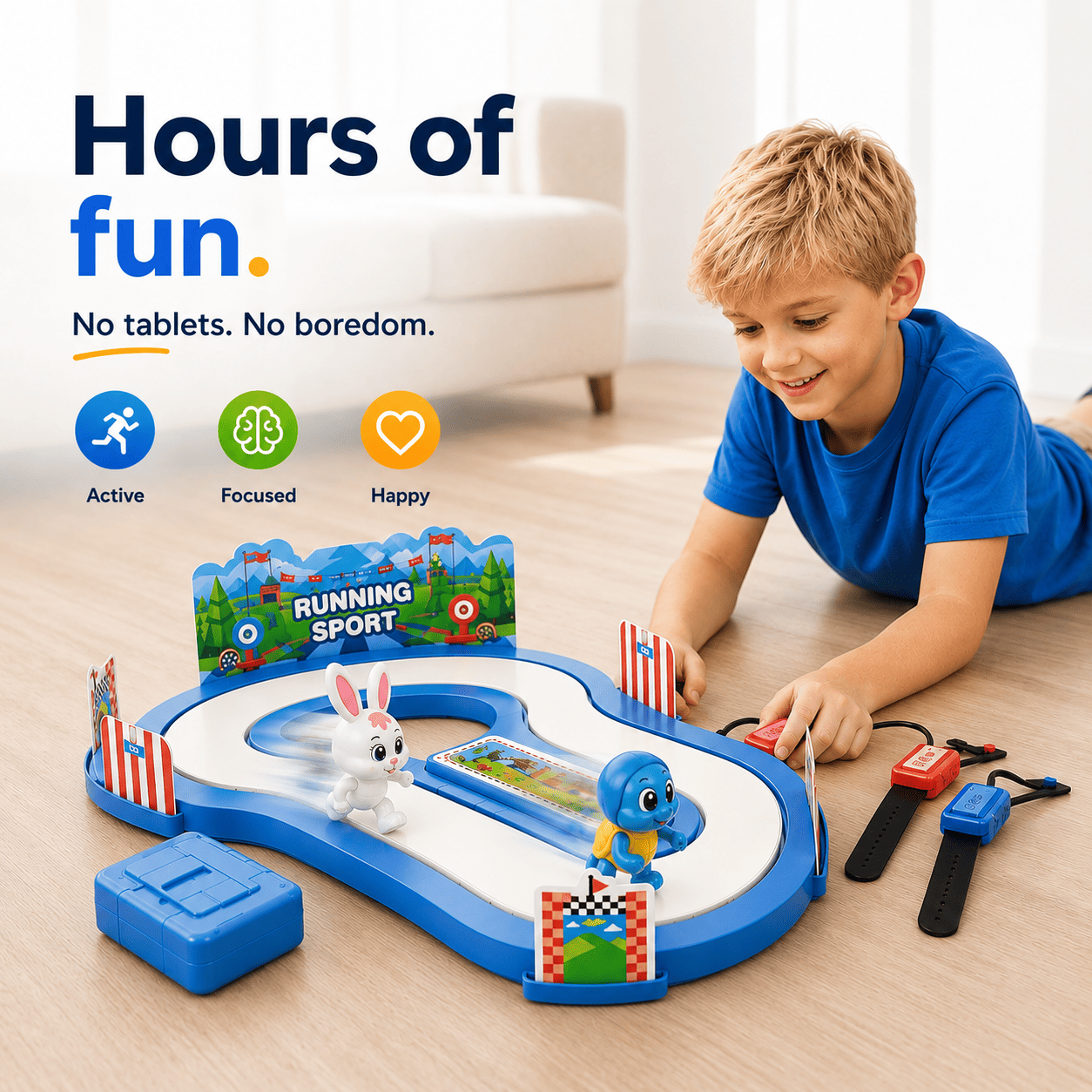 RaceRush  Interactive Motion Racing Game
