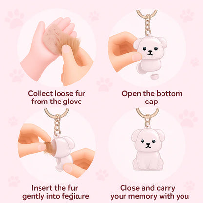 Pet Hair Keychain Buy 1 Get 1 FREE