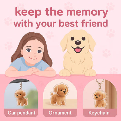 Pet Hair Keychain Buy 1 Get 1 FREE