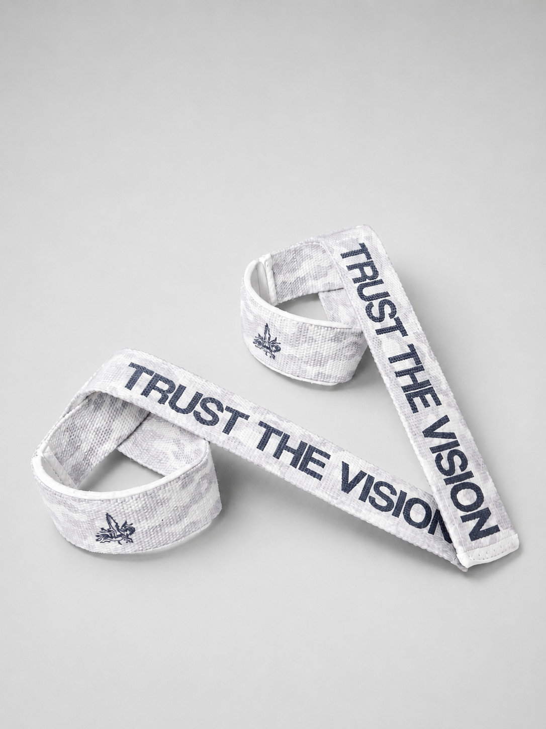 Trust the Vision | Self-Applying Gym Straps – Anti-Slip Weightlifting Straps with Padded Wrist Support