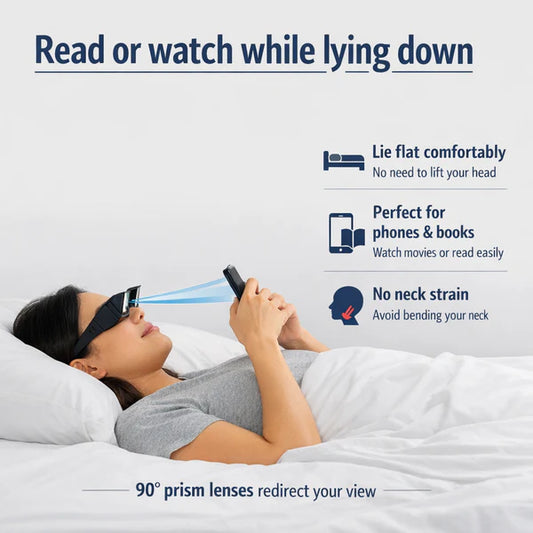 Lazy Glasses – The effortless way to watch, read, and relax