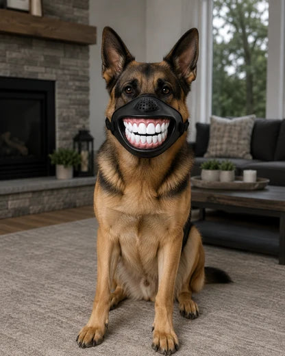 Funny Dog Smile Mask 🐶