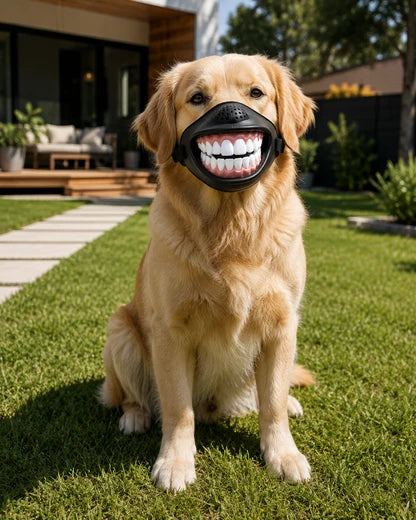 Funny Dog Smile Mask 🐶