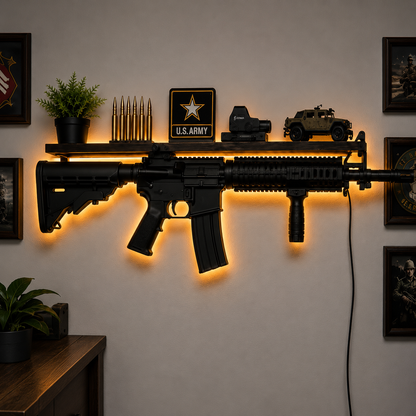 PatriotGlow LED Wall Shelf