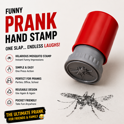 Funny Prank Hand Stamp