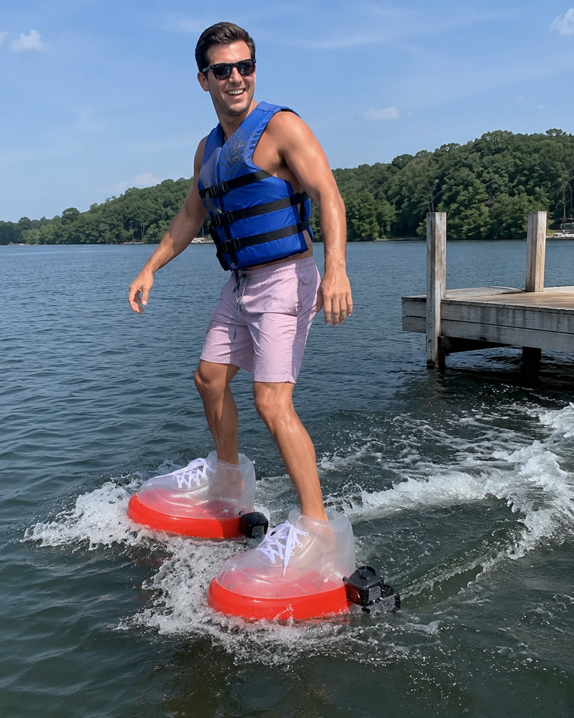 AquaGlide™ Motorized Water Shoes