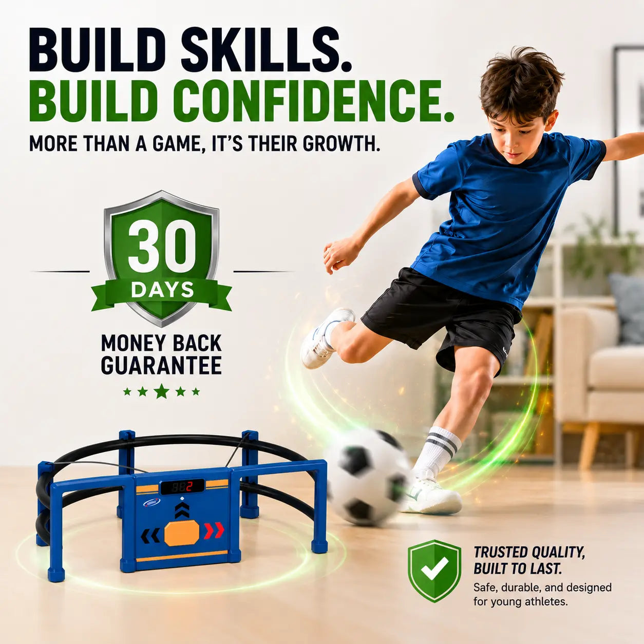 Soccer Training Rebound Kicker