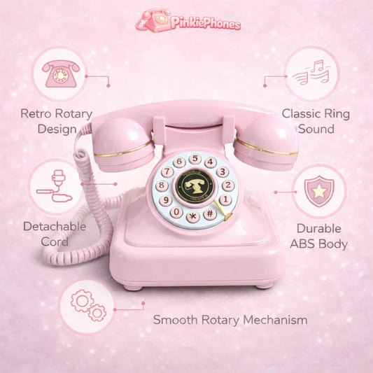 Retro Bluetooth Rotary Phone