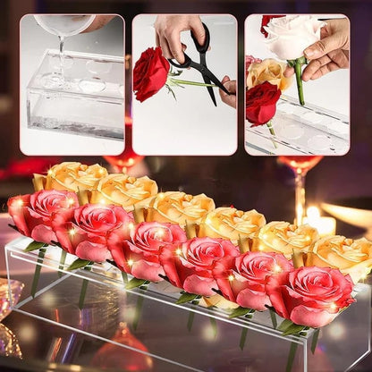 💓💓Last Day 50% OFF - Clear Acrylic Flower Vase