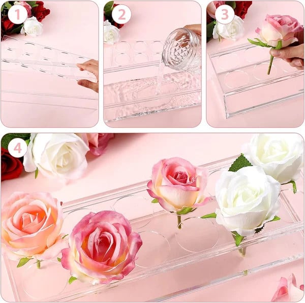 💓💓Last Day 50% OFF - Clear Acrylic Flower Vase