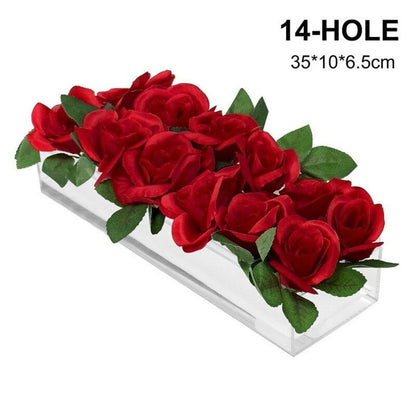 💓💓Last Day 50% OFF - Clear Acrylic Flower Vase