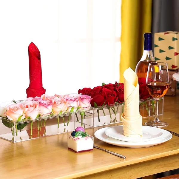 💓💓Last Day 50% OFF - Clear Acrylic Flower Vase