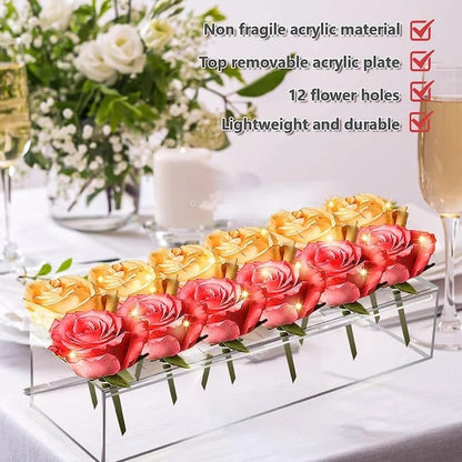 💓💓Last Day 50% OFF - Clear Acrylic Flower Vase