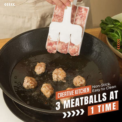 🔥Summer 50% OFF🔥Creative Kitchen Triple Meatball Maker