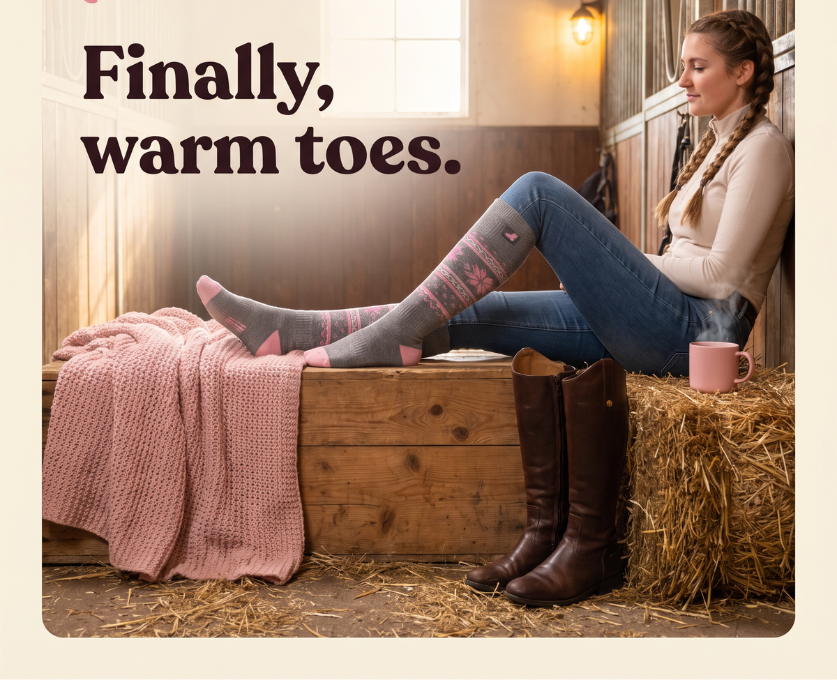 EquiWarm Rechargeable Heated Socks