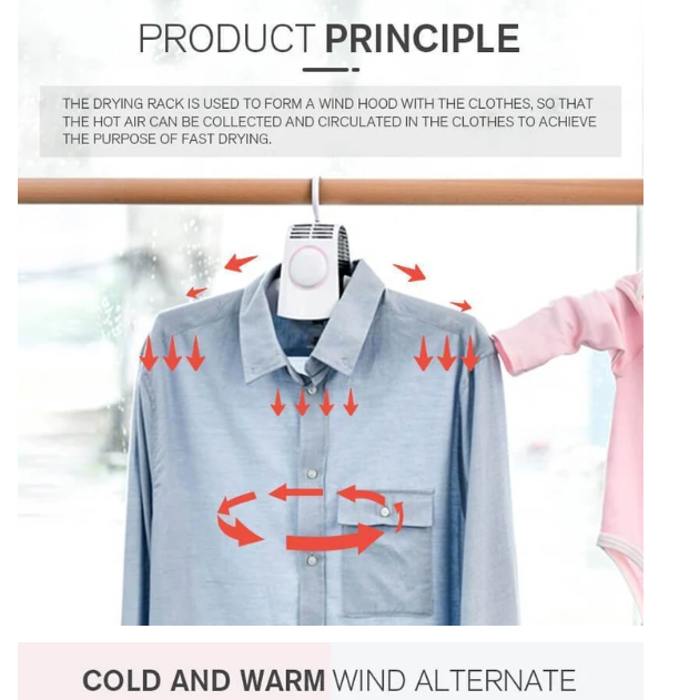 Electric Clothes Drying Rack