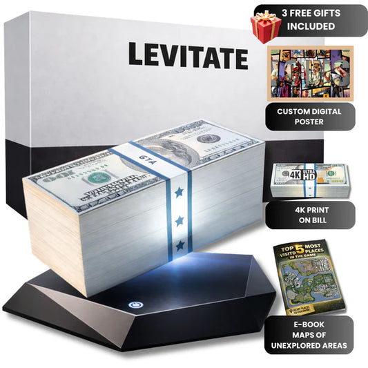 Floating Money Banknote Lamp