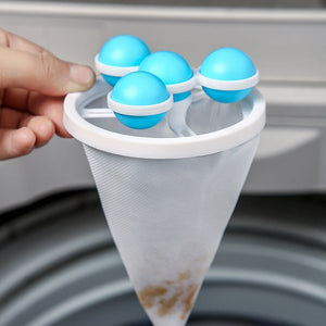 🔥Washing Machine Essential Tools🔥Floating Hair Filtering Mesh Removal