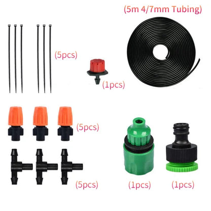 FOG-COOLED SEMI-AUTOMATIC IRRIGATION SYSTEM