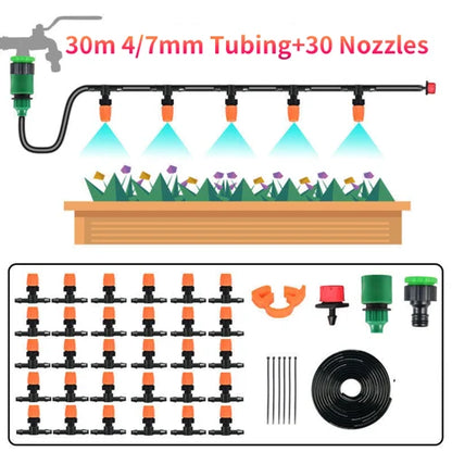 FOG-COOLED SEMI-AUTOMATIC IRRIGATION SYSTEM