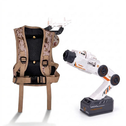 Smart Head-Tracking Foam Dart Blaster with Auto Targeting