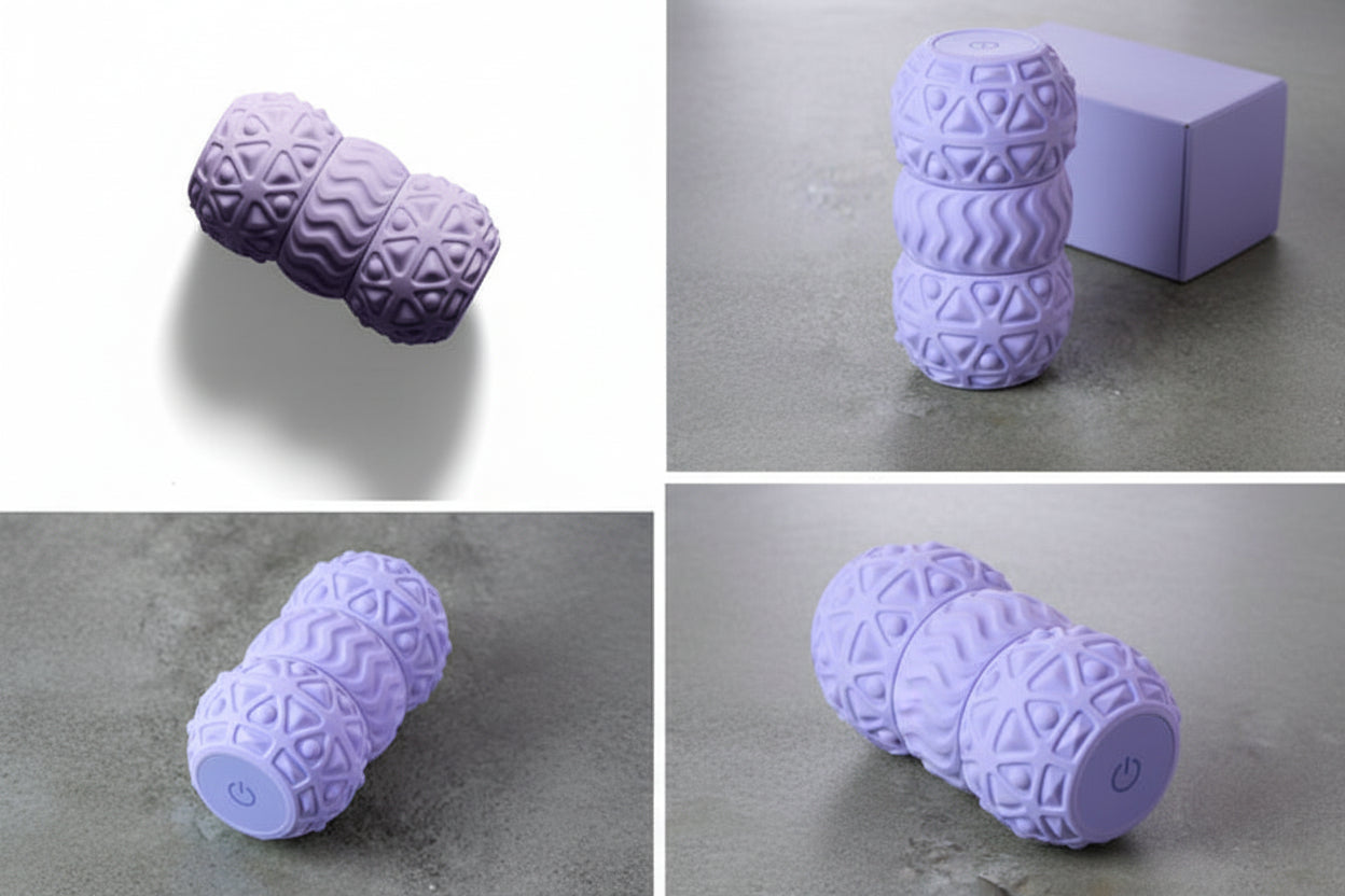 RecoverEase Vibrating Massage Roller