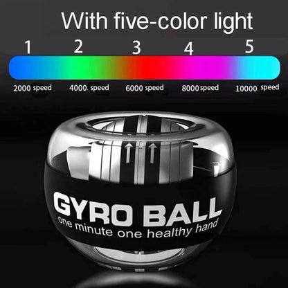 Gyro Power Ball - Exerciser Gyro Ball for Strengthen Arms, Fingers, Wrist Bones and Muscles