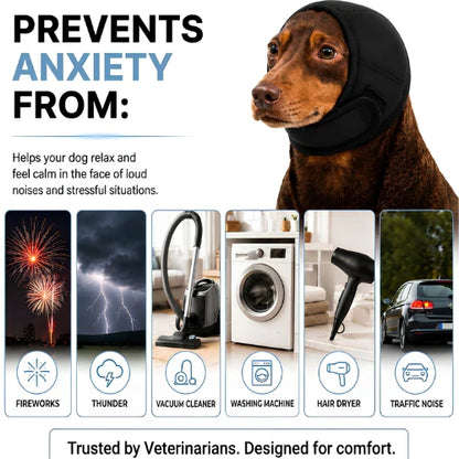 Noise Cancelling Ear Wrap for Dogs