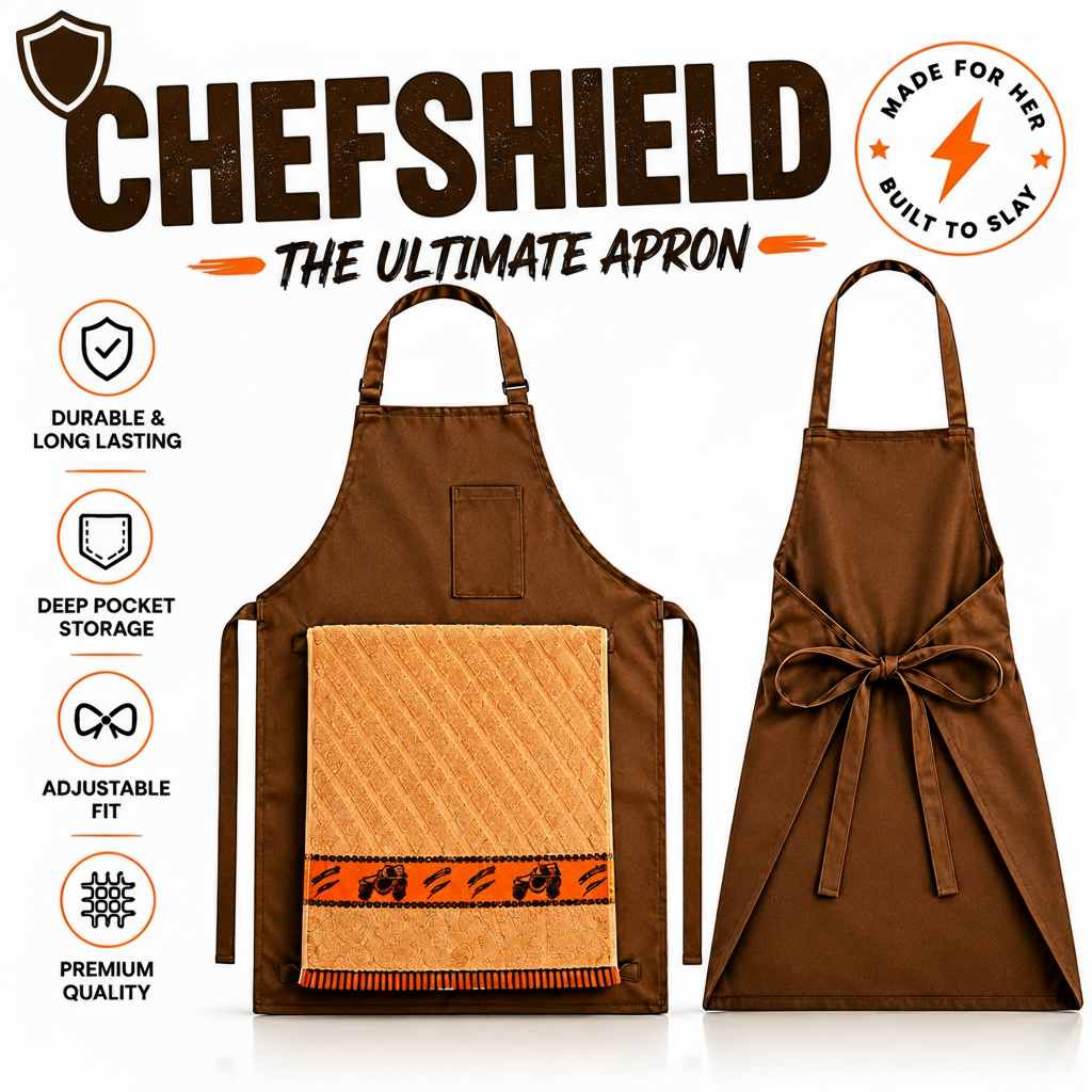 ChefShield™ Premium Cooking Apron